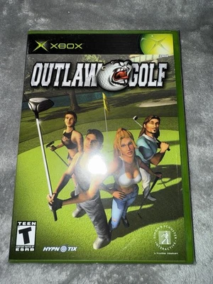 Outlaw Golf 1 HTF! Microsoft Xbox, 2002) New Sealed - Image 1 of 3