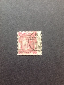 GB QV SG76 3d Bright Carmine-Rose, P-H, wing margin, Fine Used. Cat £350. - Picture 1 of 2