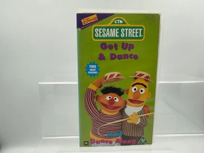 Sesame Street Get Up & Dance VHS - Image 1 of 4