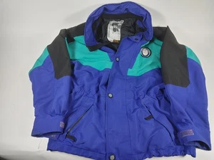 Chaqueta Obermeyer De Colección Para Hombre Mediana Azul Gore Tex Aspen Skiing Company Abrigo Años 90 - Imagen 1 de 18