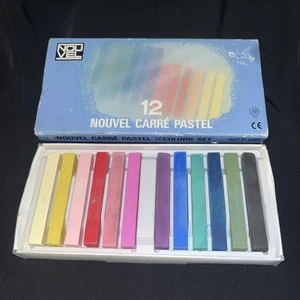 Talens Japan Nouvel Carre Pastel 12 Colors Set - Picture 1 of 2