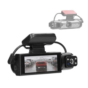 Multi-Language Dual Lens Car Video Recorder Auto Dash Cam Car Camera Recorder... - Picture 1 of 7