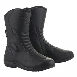 Alpinestars Origin Drystar Waterproof Touring Men's Motorcycle Boots (Black) - Picture 1 of 7