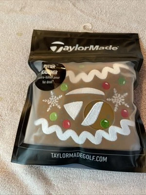 NEW Taylormade Vault Gingerbread Holiday Mallet Headcover, Rare, Ships Today! - Image 1 of 2