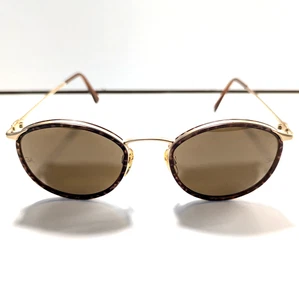 Giorgio Armani Vintage Sonnenbrille 638 898 135 Schildpatt rund - Bild 1 von 13