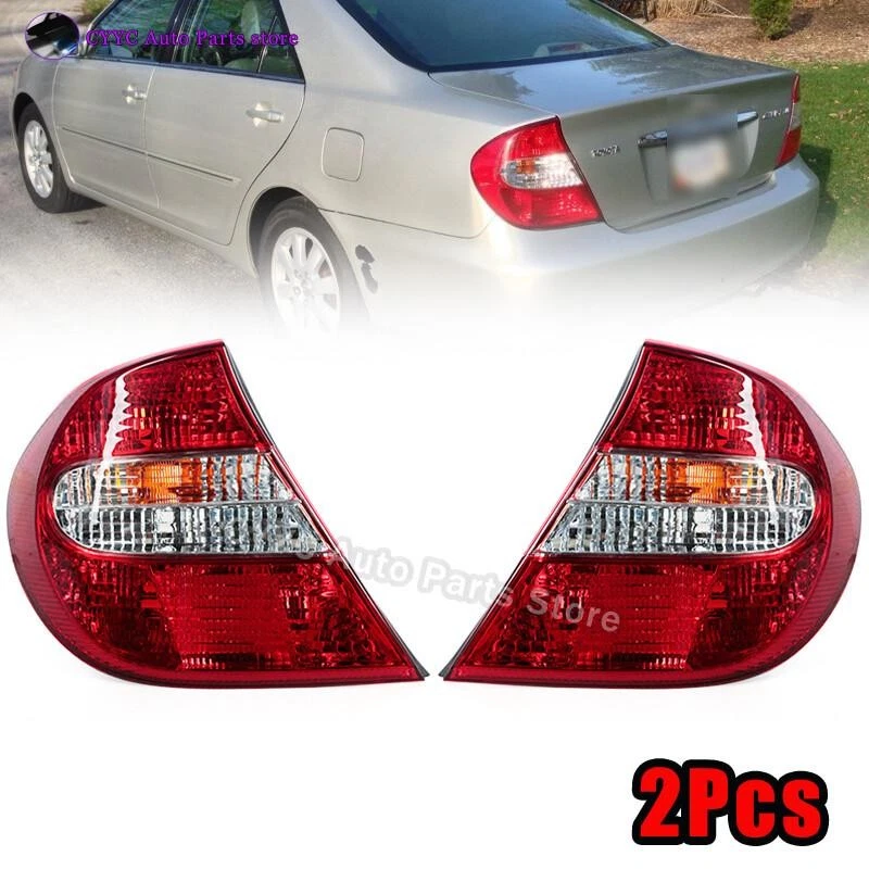 Pair For Toyota Camry 2002-2004 TailLight No Bulb Turn Signal Brake Light - Image 1 of 1