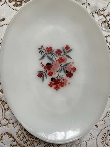 Vintage Anchor Hocking Fire King Primrose Oval Serving Platter Dish 12" - Picture 1 of 3