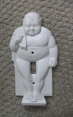 DE COLECCIÓN 1964 TOMMY SCALES NAUGHTY MAN INTERRUPTOR DE LUZ PLACA CUBIERTA MARCHE MFG LA CA Foto 1 de 4