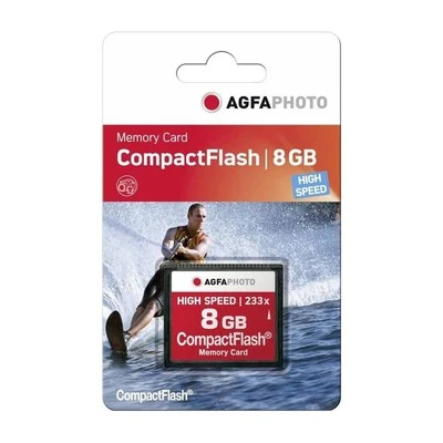 Agfaphoto Compact Flash 8GB High Speed 233X - Image 1 of 2