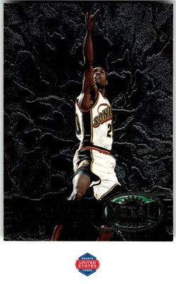 1997-98 Metal Universe #63 Gary Payton - Image 1 of 2