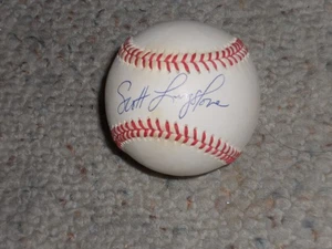 Scott Livingstone Detroit Tigers Autograph Bobby Brown Baseball - Sharp Auto!!! - Picture 1 of 2