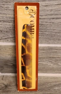 Peine utilitario vintage Goody Mock Tortoise Shell 7,25" EE. UU. 1975 - Imagen 1 de 6