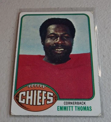 1976 Topps #216 Emmitt Thomas - Image 1 of 2