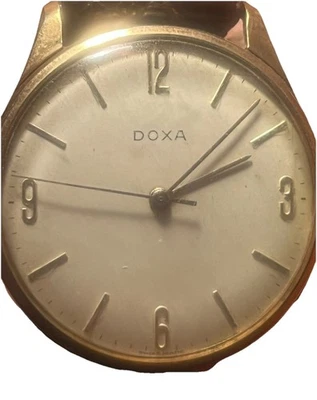 ✅ DOXA - Mechanical (Hand-Winding) SWISS Watch -RARE VINTAGE - Collectors’ ✅ - Image 1 of 4