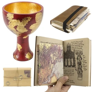 Gralstagebuch Indiana Journal, Indiana Gral Diary, Indiana Holy Grail Cup Crafts - Bild 1 von 7