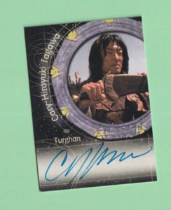 Stargate SG-1 2006 season 8 autograph card A63 Cary-Hiroyuki Tagawa - Picture 1 of 2