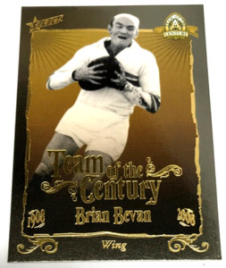 2008 NRL CENTENARY OF RUGBY LEAGUE TEAM OF THE CENTURY CARD TC5 BRIAN BEVAN
