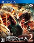 Attack on Titan 2 Play Station Vita Software Koei Tecmo Games VLJM-38088 Anime
