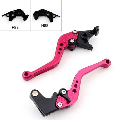 Brake Clutch Levers Fit Kawasaki ZX1400/ZX14R/ZZR1400 GTR1400/CONCOURS 14 Red H0 Foto 1 de 3