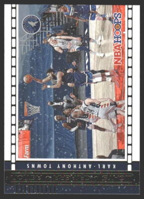 Karl-Anthony Towns #5 2021-22 Hoops Winter Lights Camera Action Timberwolves - Image 1 of 2