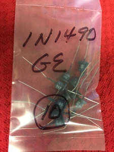 1N1490   GE DIODE 400V V(RRM),DO-3  10  PCS - Picture 1 of 1