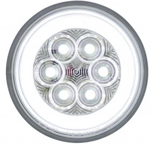 4" White LED Back-Up GLO Light - Picture 1 of 4