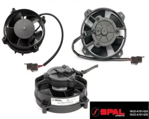 SPAL 4" ORIGINALE Ventola Radiatore Ventilatore MOTORSPORT NUOVO - Picture 1 of 4