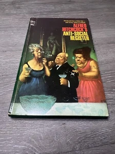 Anti-Social Register Alfred Hitchcock 1975 1970s Dell Horror BK - Picture 1 of 2