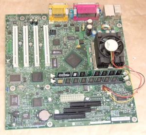 Intel CA810E mini ATX motherboard w/ Intel Pentium-III 500MHz CPU & 64Mb Ram - Picture 1 of 18