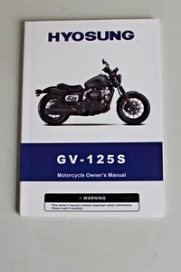 Fahrerhandbuch Owner´s Manual Hyosung Aquila GV125S E5 2020- in Englisch - Picture 1 of 4