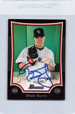 2009 Bowman #175 Greg Smith Rockies Signed Auto *J3052