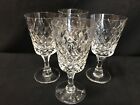 Set of 4 ~ Royal Brierley "WINDSOR" Crystal ~ Water Goblets ~ 6 7/8" Tall