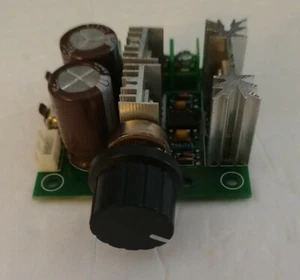 RioRand 12V-40V 10A PWM Regolatore di velocità motore DC con manopola - Alta efficienza NOB - Foto 1 di 3