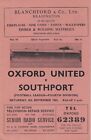 Oxford United v Southport 08/09/1962 4th Division League Game at Manor Ground