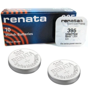 2 x Renata 395 SR927SW D395 GP395 SR57 Watch Batteries - Picture 1 of 1