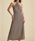 Faithfull The Brand leiko midi dress for women - size L
