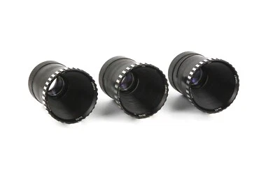 Lente de proyección soviética triplete (2,8/75) diapositiva proyector LOMO URS - 3 piezas Foto 1 de 4