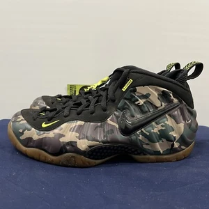 Men's Nike Air Foamposite Pro PRM LE Army Camo (587547-300) Men US 9.5 - Picture 1 of 9