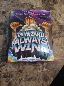 THE WIZARD ALWAYS WINS Family Fun Board Game NEW/SEALED/FREE SHIPPING/SHIPS INTL - Picture 1 of 2
