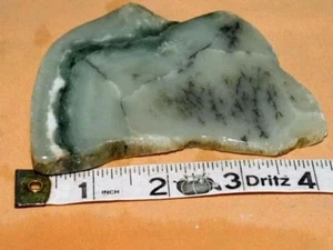 DENDRITIC SIBERIAN JADE SLAB 117 Grams Rough - Picture 1 of 3