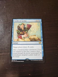 MTG Stroke of Genius  – Commander: 2014 Edition Card # 129 NM z2 - Picture 1 of 1