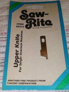 Sew-Rite SR315 Babylock Serger Overlock Upper Knife Tacony Corp - Picture 1 of 2