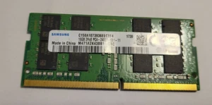 Samsung 16GB x1 DDR4 2400MHz 2Rx8 PC4-2400T 260 Pin SODIMM Laptop RAM Memory - Picture 1 of 2