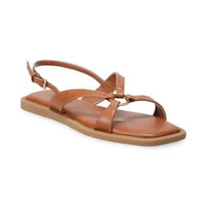 Sonoma Goods For Life® Women's Ring Slingback Sandals Cognac Size 6.5 - Picture 1 of 2