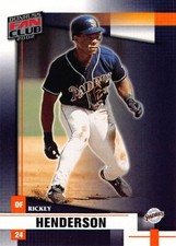 2002 Donruss Fan Club Baseball Rickey Henderson #68 NM SAN DIEGO PADRES