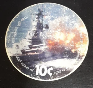 2nd  Print  2J10  10 cents AAFES  Pogs from 2003 printing Very Good - Picture 1 of 2