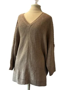 Ellen Tracy Damen Pullover Farbe Beige Pulli 2X mit 3/4 Arm - Bild 1 von 7