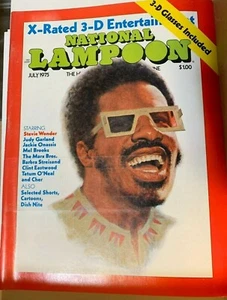 NATIONAL LAMPOON VINTAGE JULY 1975 SPECIAL 3-D ISSUE HUMOR MAGAZINE - Picture 1 of 4