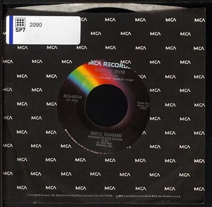 Merle Haggard - Ramblin' Fever - 7" single 45rpm record - Picture 1 of 3