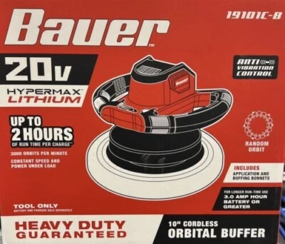 BRAND NEW BAUER 20V Cordless 10 In. Buffer – Tool Only   (USA SELLER)  SALE !!!! - Image 1 of 2
